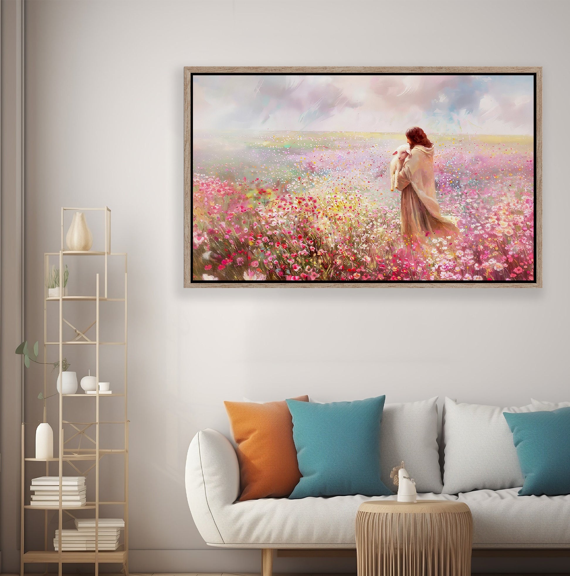 Shepherd's Care Poster, Jesus Lamb of God, Lost Lamb, The Living Christ Poster, The Journey Home Poster, Calming Embrace Poster, Prophetic Art